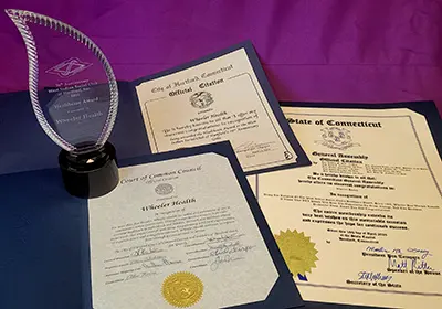 Wheeler Receives 2026 Healthcare Award from West Indian Social Club of Hartford (400x280px card image)