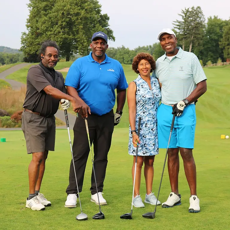 Group of Golfers