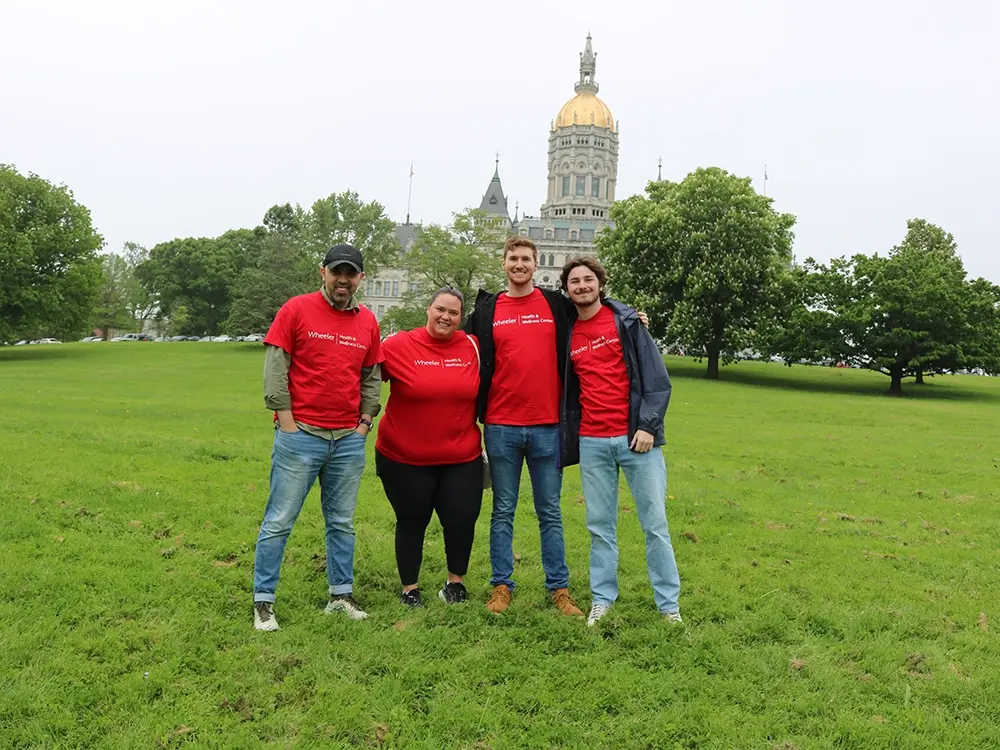 Mott Volunteers at NAMI Walk