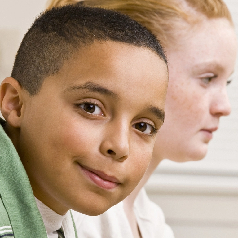 Boy in school (768x768 accordion image)