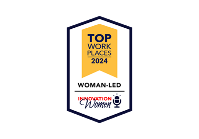 Top Workplaces for Women-led Innovation Award 2024 Logo
