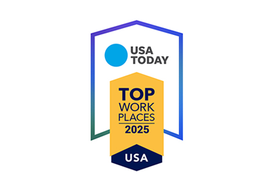 USA Today Top Workplaces Award 2025 Logo