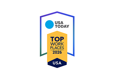 Award - Top Workplace USA Today 2026 (120x120 award image)