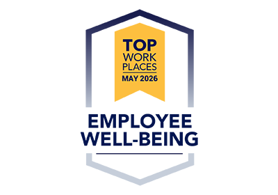 Award - Top Workplaces Employee Well-Being (400x280 award image)
